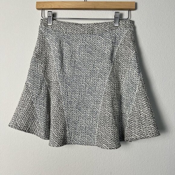 Derek Lam 10 Crosby Colorblock Tweed A-line Mini Skirt Academia Old Money Size 6 - Picture 4 of 9